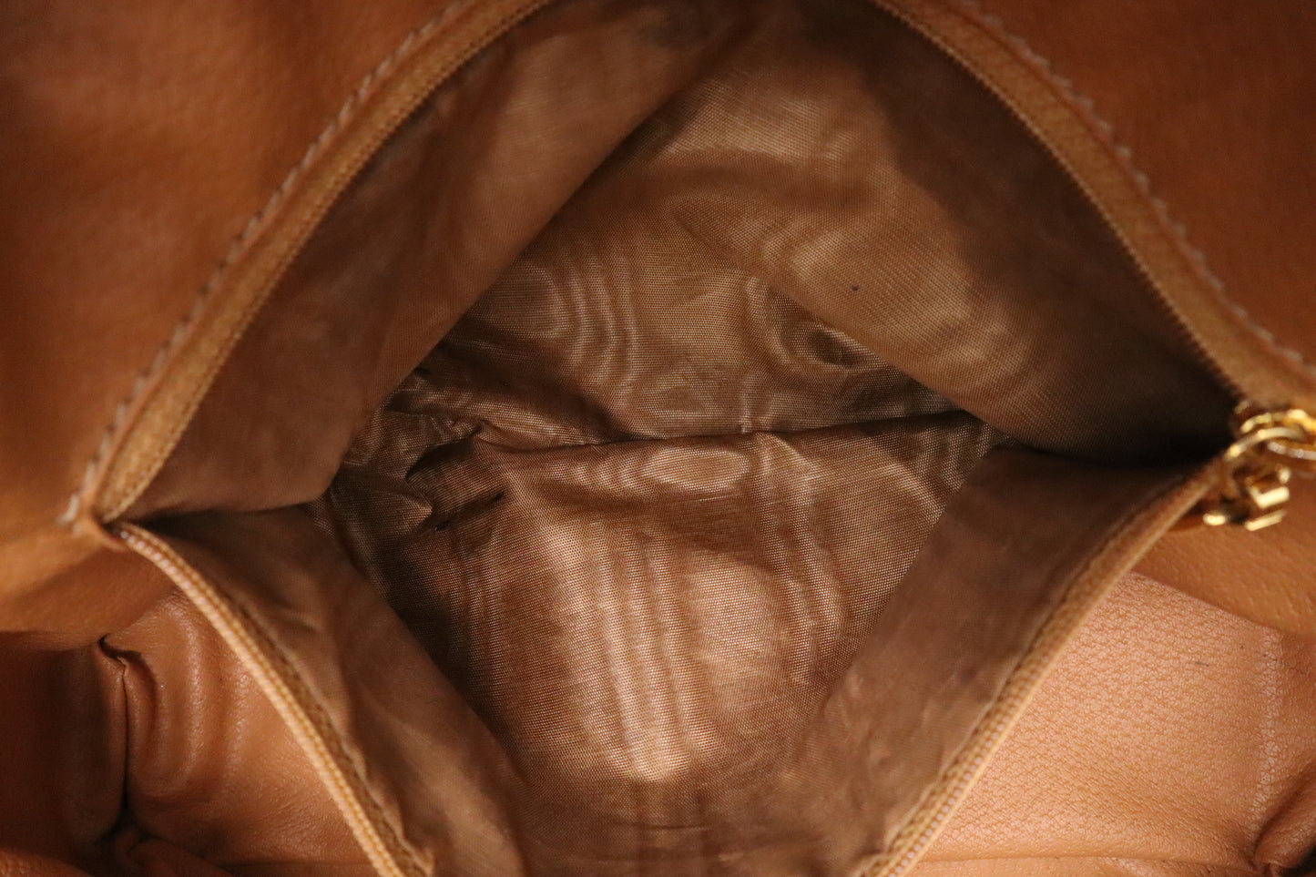 Celine Handbag in Brown Macadam Canvas