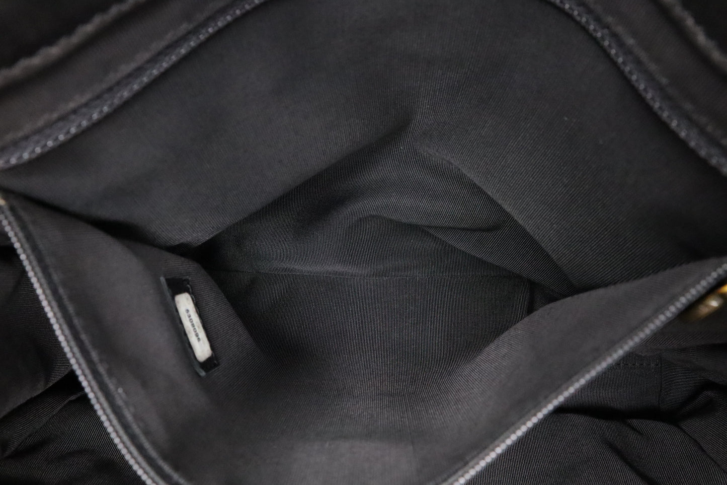Chanel Tote in Black Leather