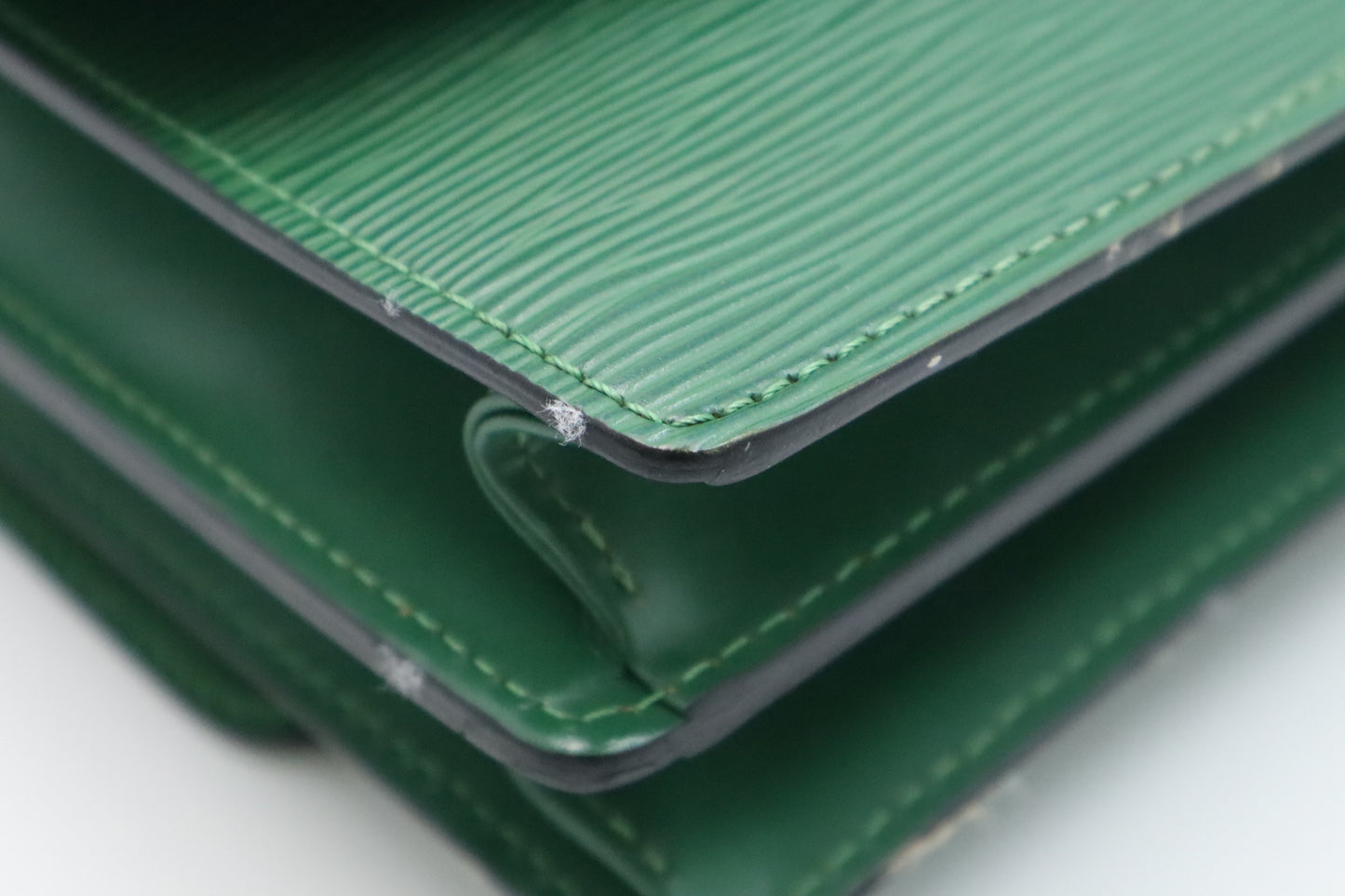 Louis Vuitton Grenelle in Green Epi Leather