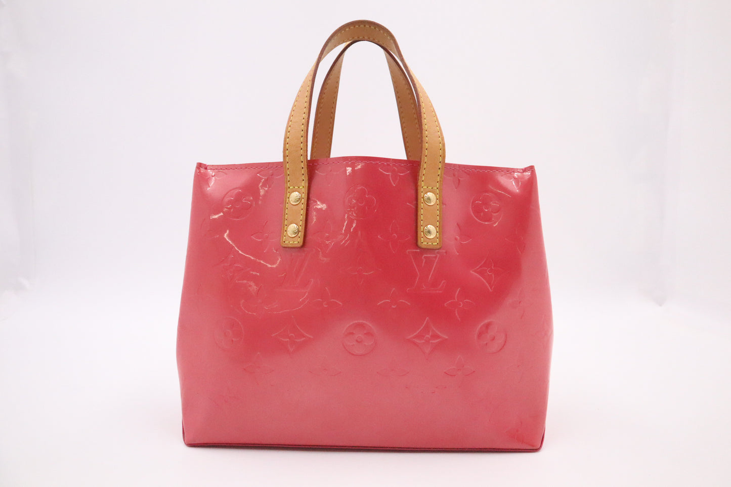 Louis Vuitton Reade PM in Framboise Vernis Leather