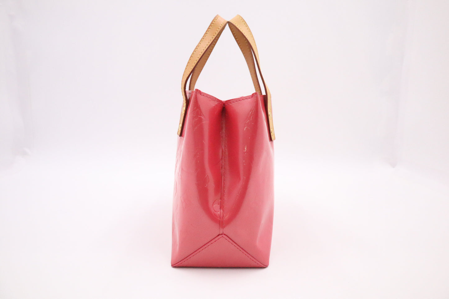 Louis Vuitton Reade PM in Framboise Vernis Leather