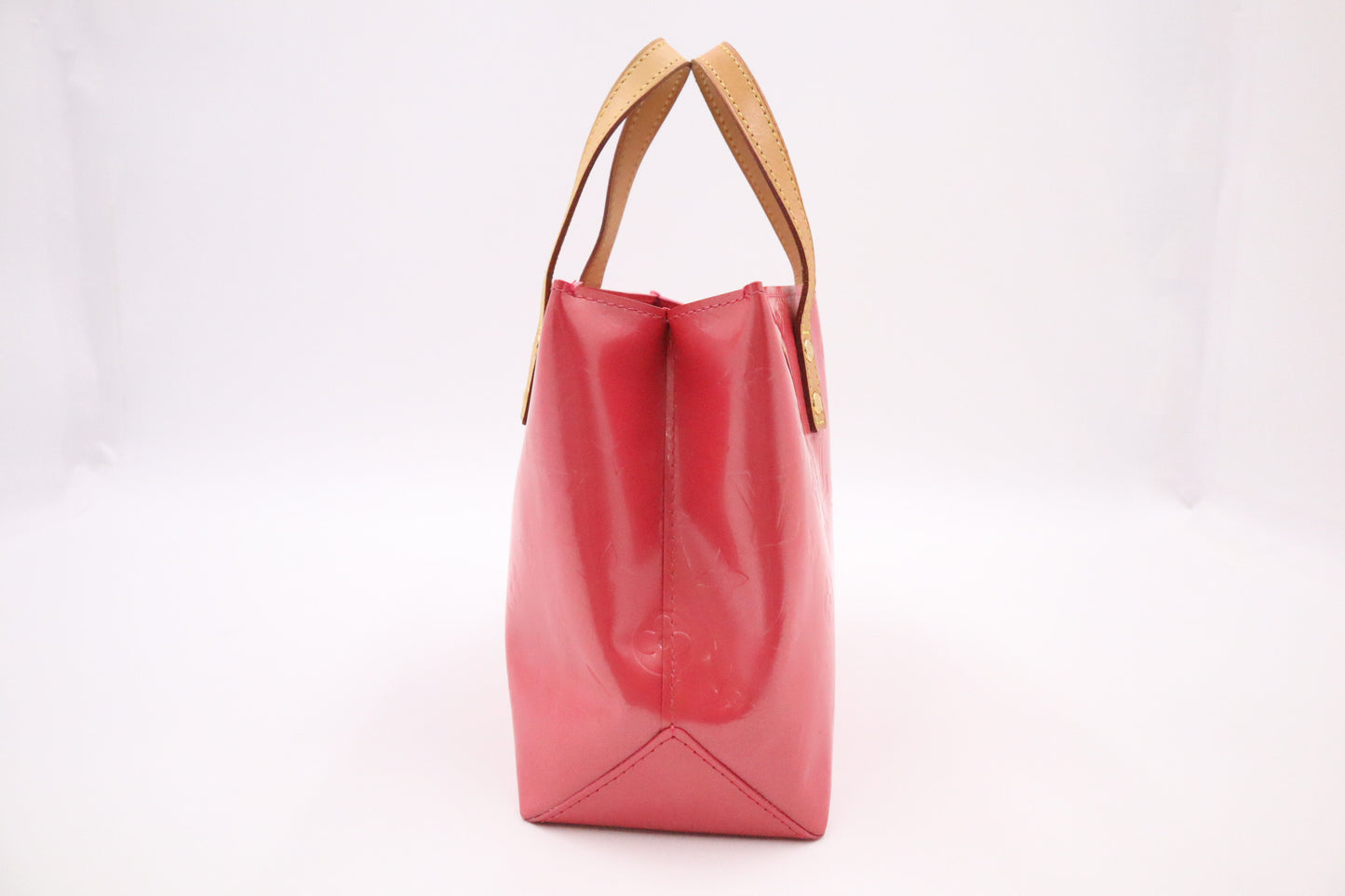 Louis Vuitton Reade PM in Framboise Vernis Leather