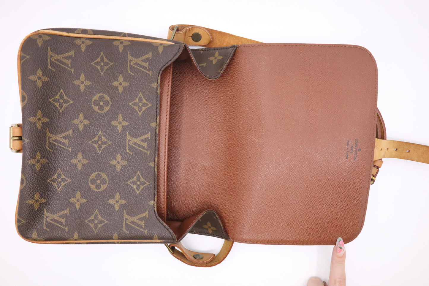 Louis Vuitton Cartouchiere MM in Monogram Canvas