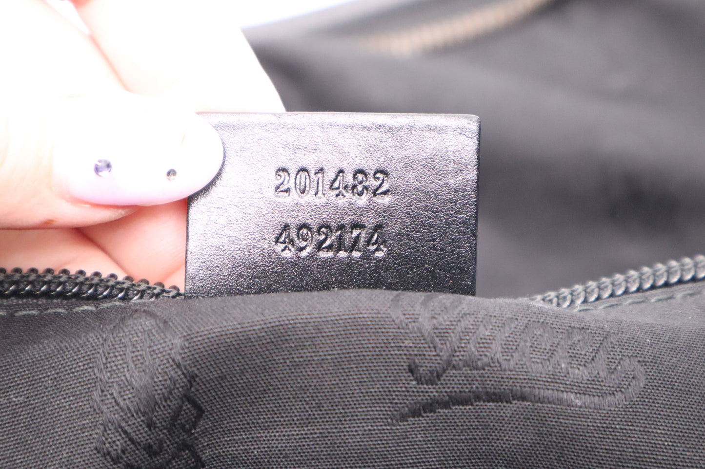 Gucci Boston Bag in Black Imprime Canvas