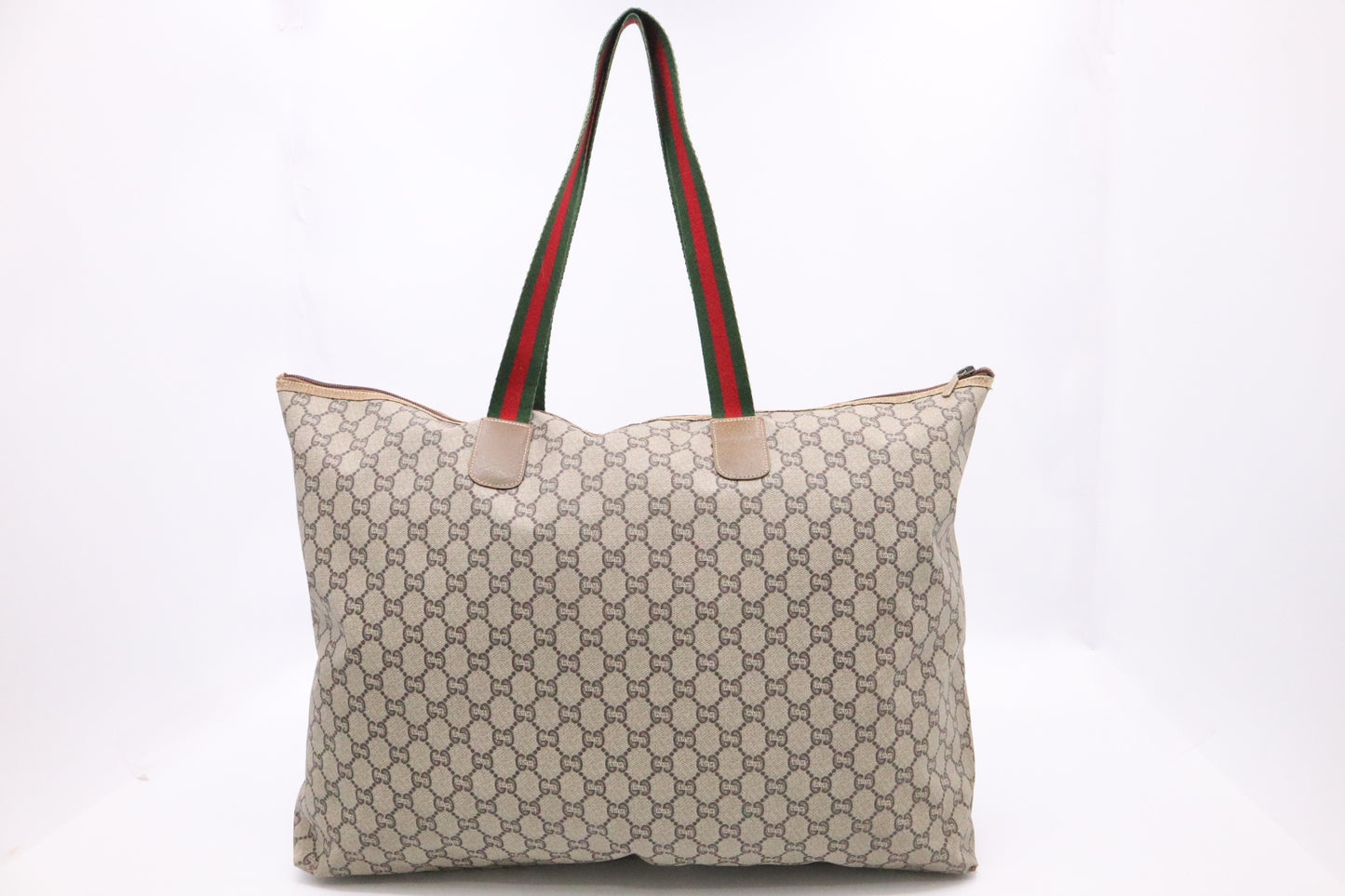 Gucci Plus Travel Tote in GG Coated Canvas