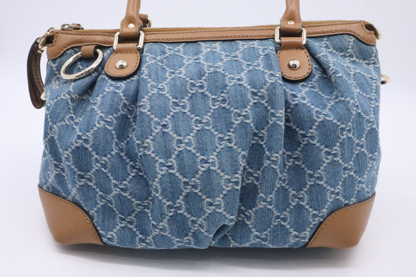 Gucci Sukey 2way Bag in GG Denim Canvas