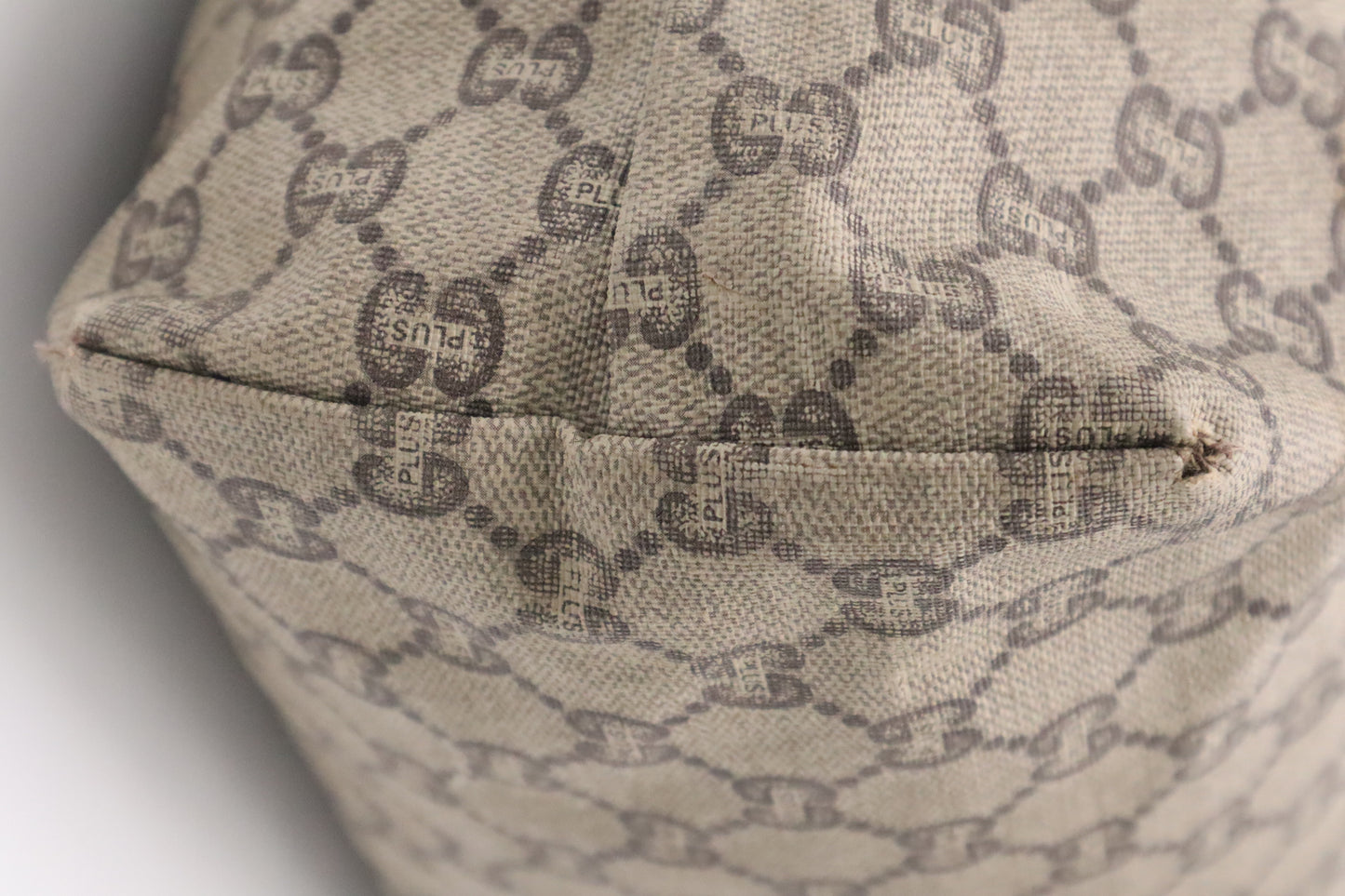 Gucci Plus Travel Tote in GG Coated Canvas