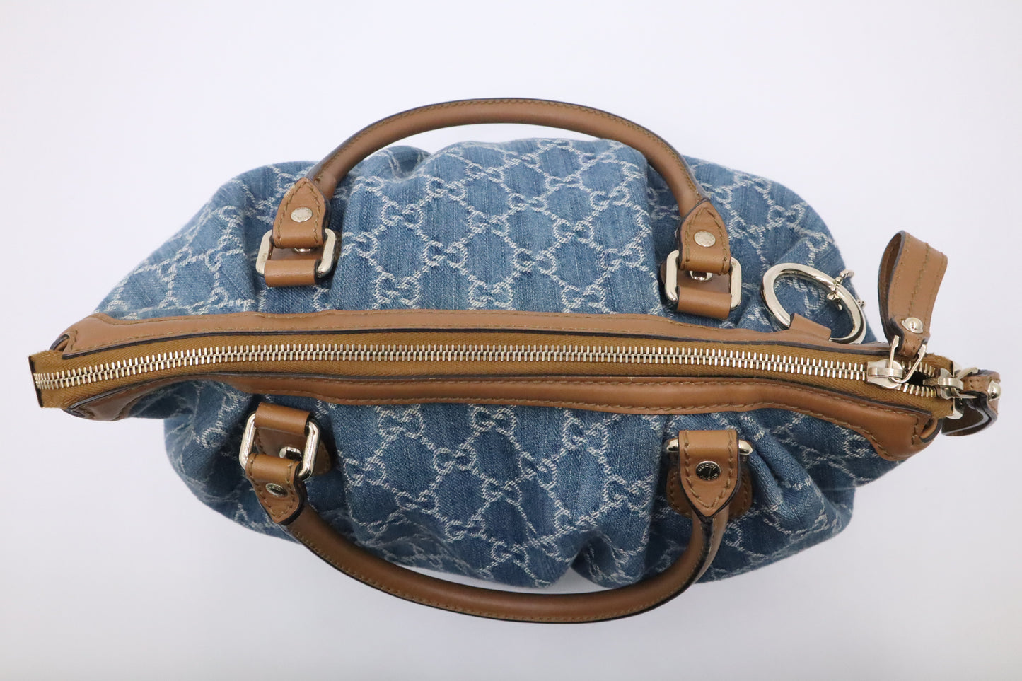 Gucci Sukey 2way Bag in GG Denim Canvas