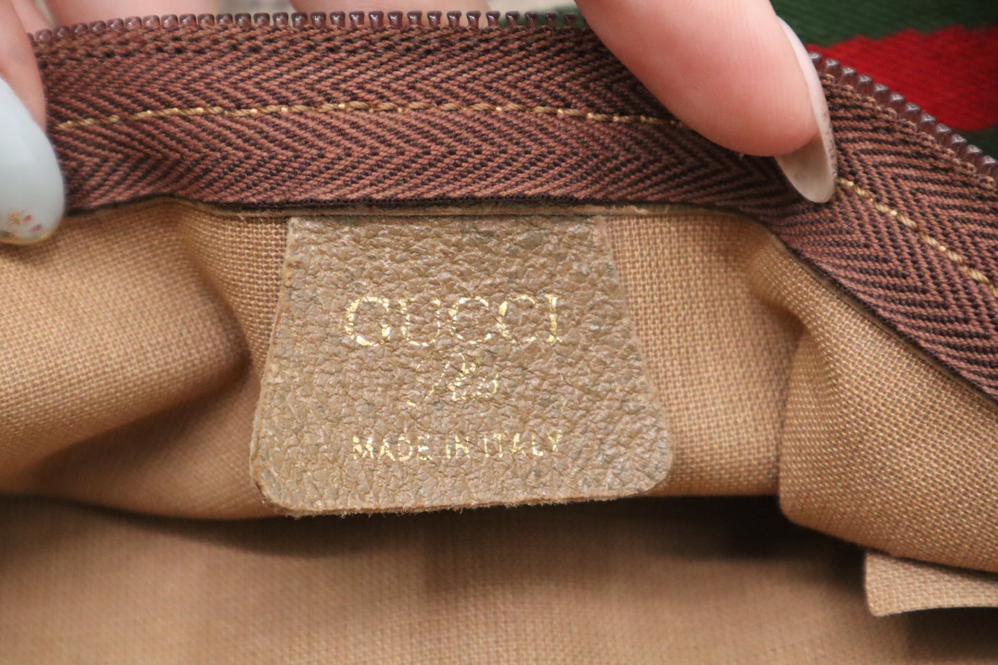 Gucci Plus Travel Tote in GG Coated Canvas