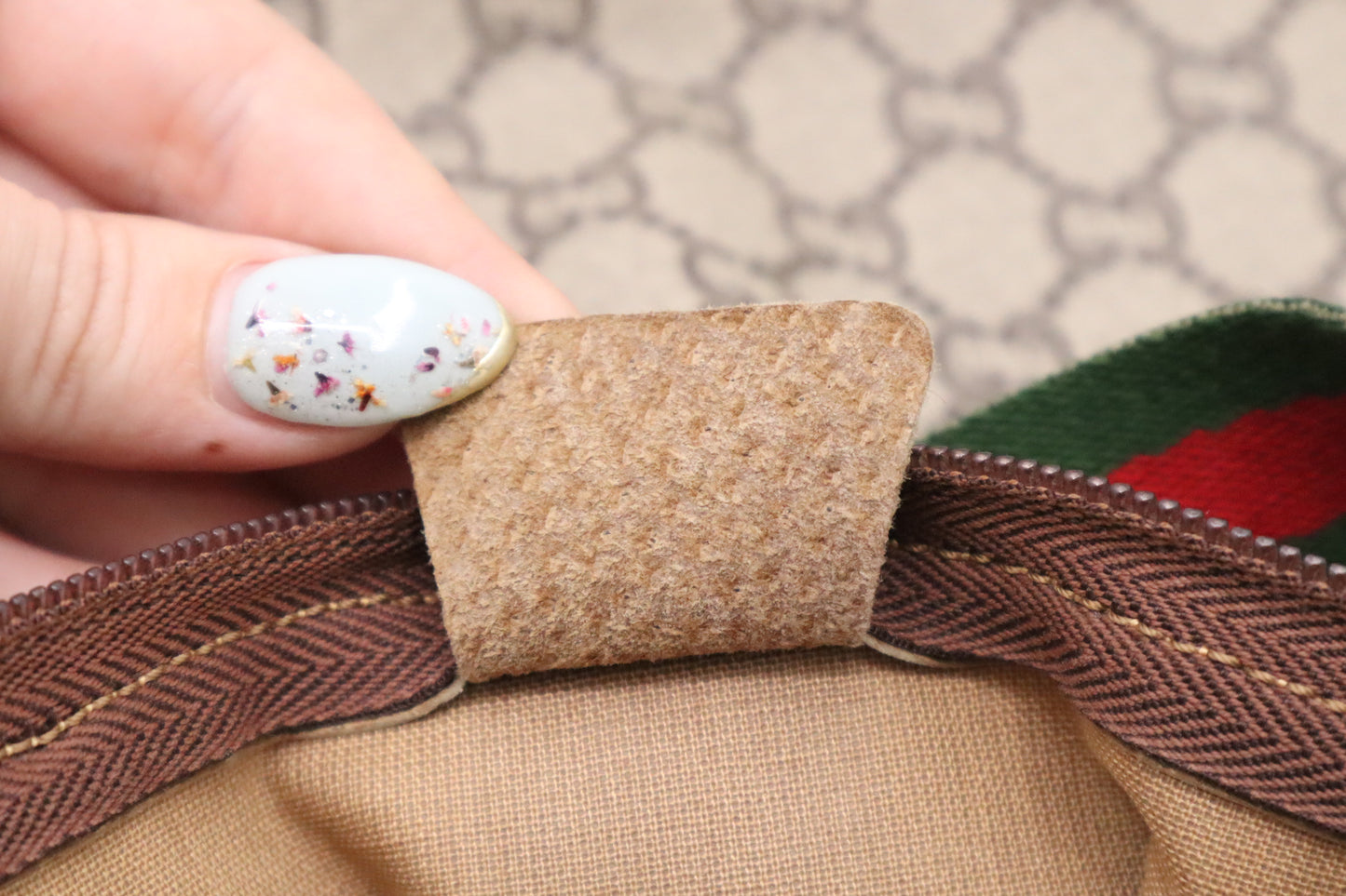 Gucci Plus Travel Tote in GG Coated Canvas