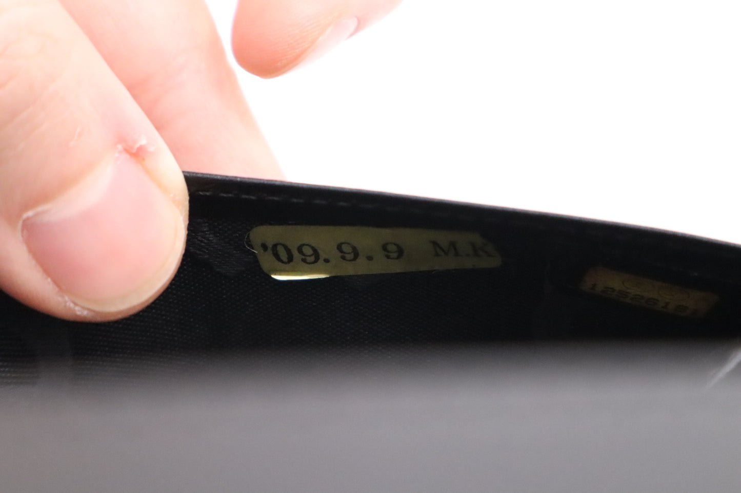 Chanel Cambon Passport Case in Black Leather