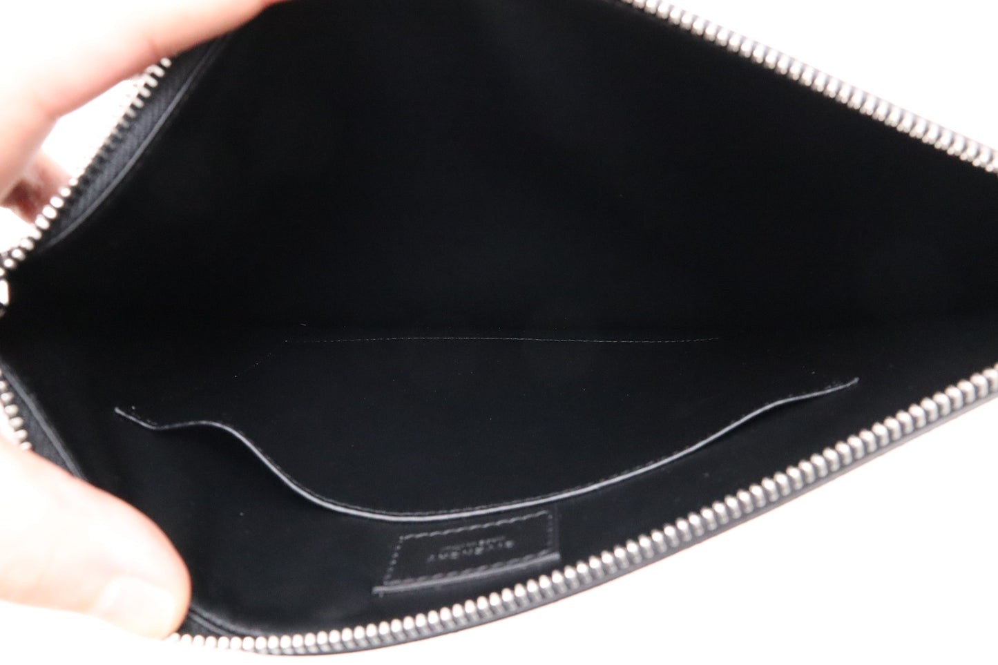 Givenchy Pouch in Black Canvas