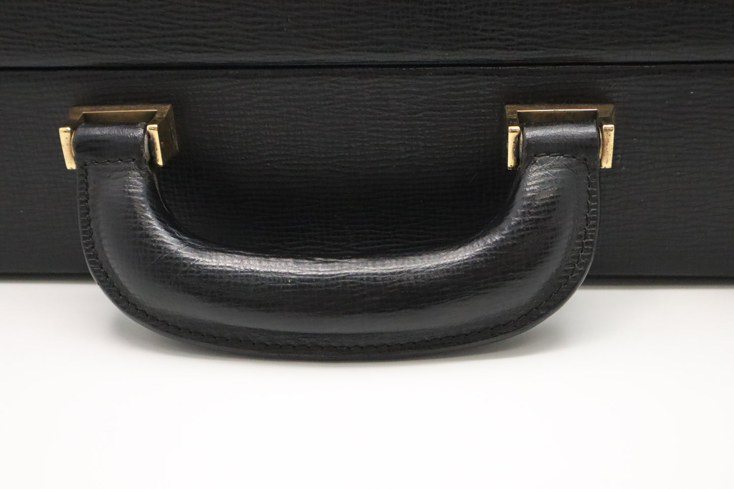 Loewe Briefcase in Black Leather