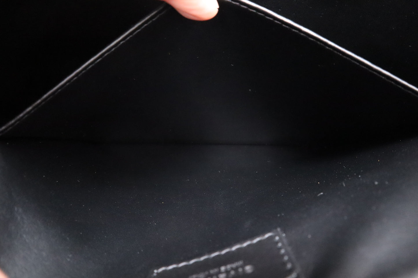 Givenchy Pouch in Black Canvas