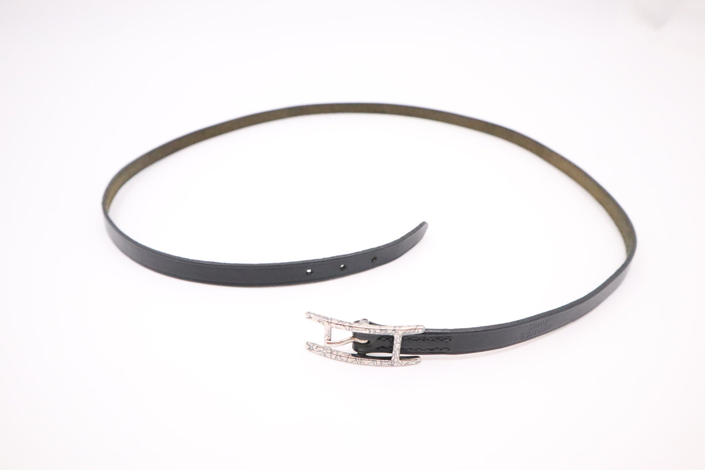 Hermes Bracelet in Black leather