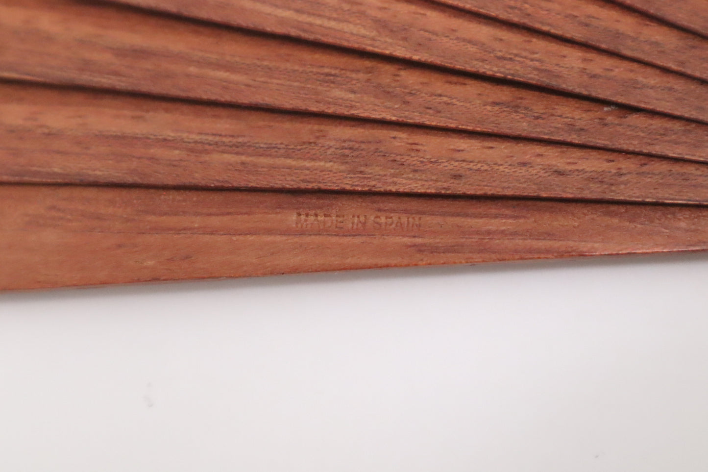 Loewe Folding Fan in Brown and Cream