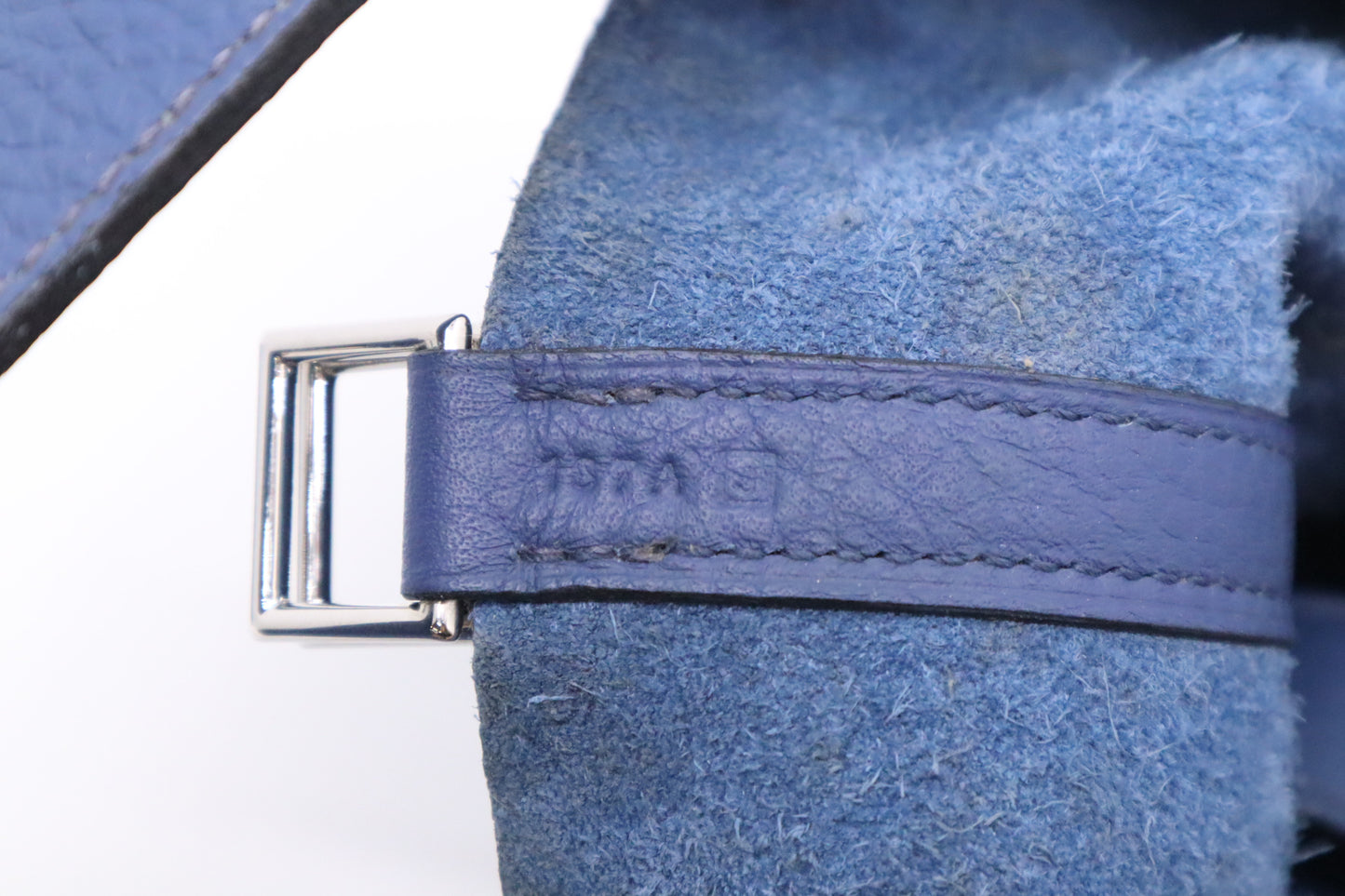 Hermes Picotin 22 in Dark Blue Leather