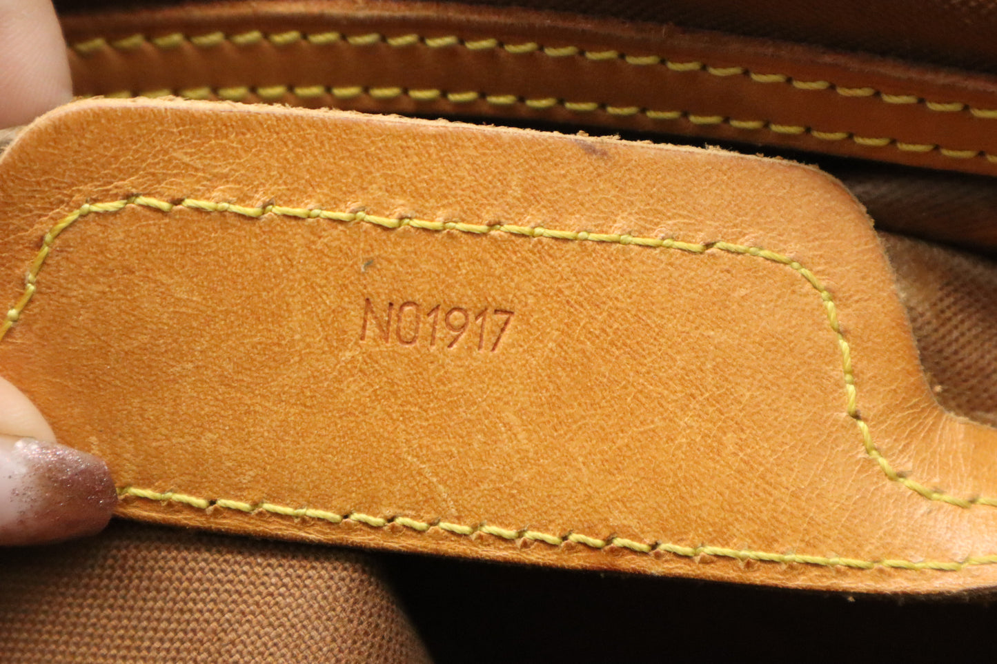 Louis Vuitton Sac Flanerie 45 in Monogram Canvas