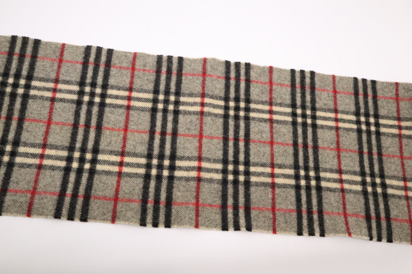 Burberry Scarf in Gray Lambswool