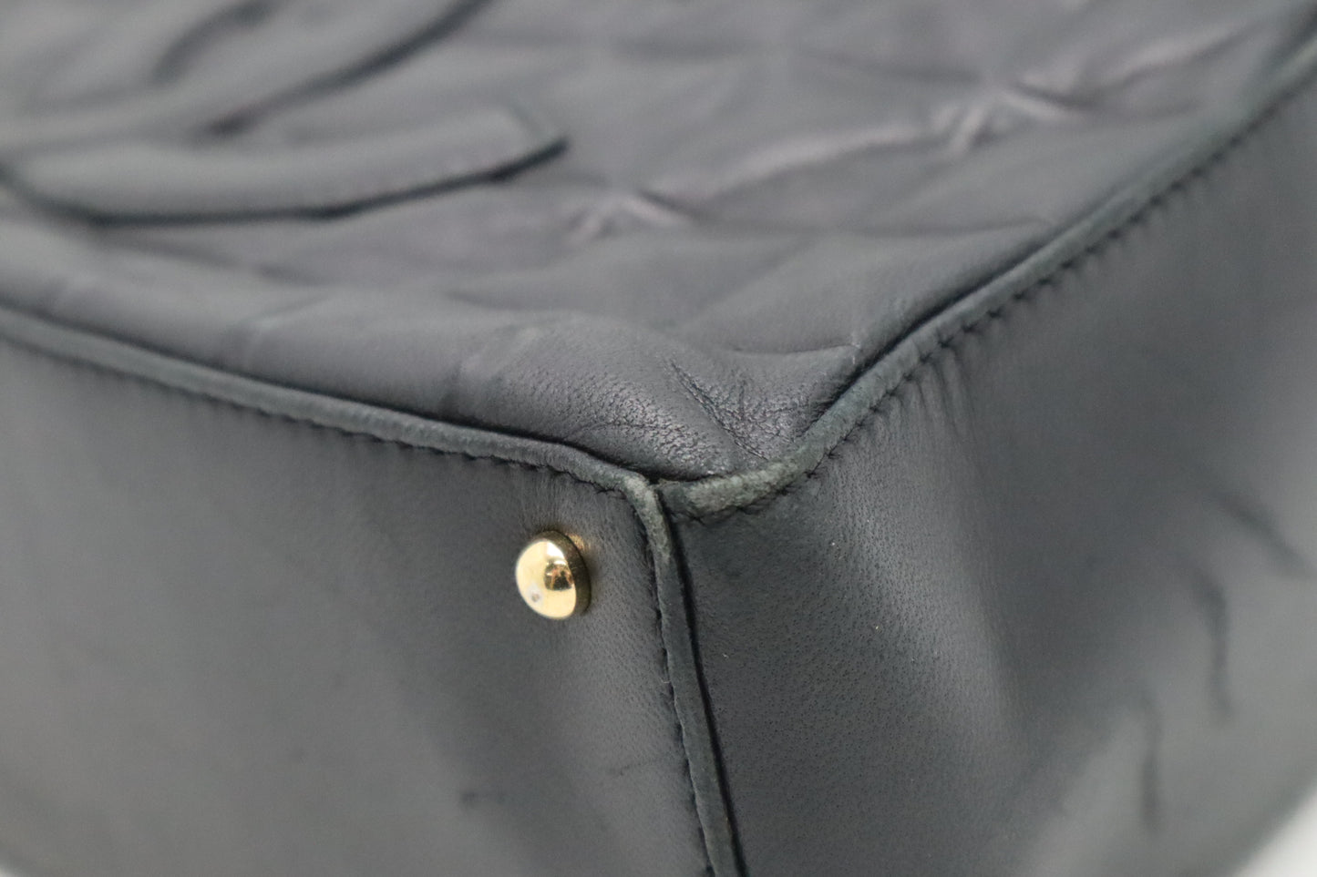 Chanel Chocobar Shoulder Bag in Black Leather