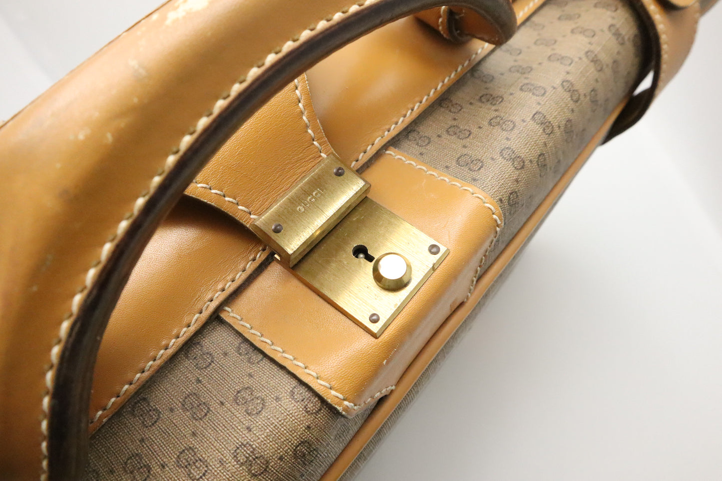 Gucci Suitcase in Micro GG Canvas