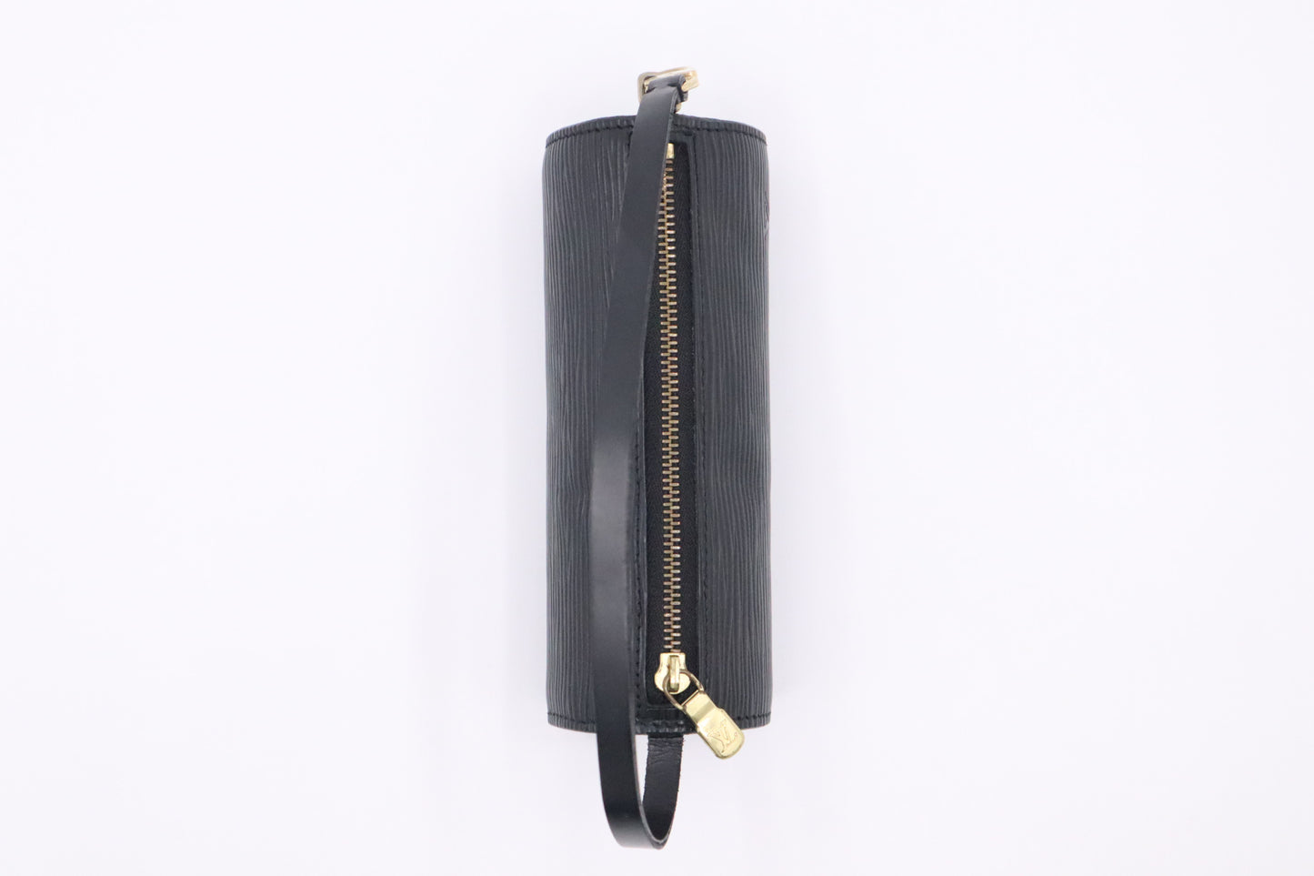 Louis Vuitton Papillon Pouch in Black Epi Leather