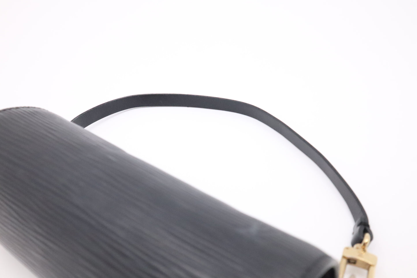 Louis Vuitton Papillon Pouch in Black Epi Leather
