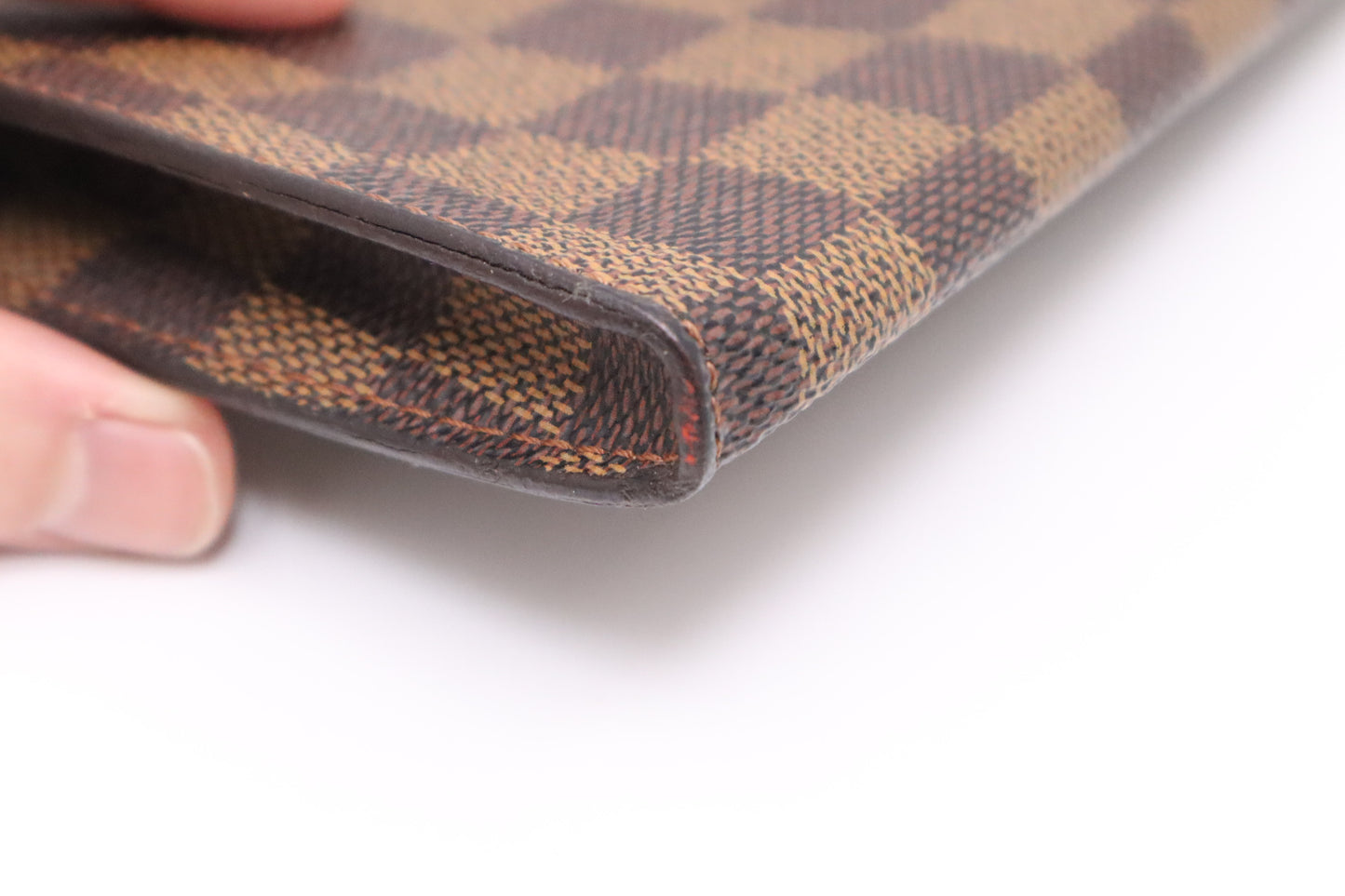 Louis Vuitton Marais Pouch in Damier Ebene Canvas