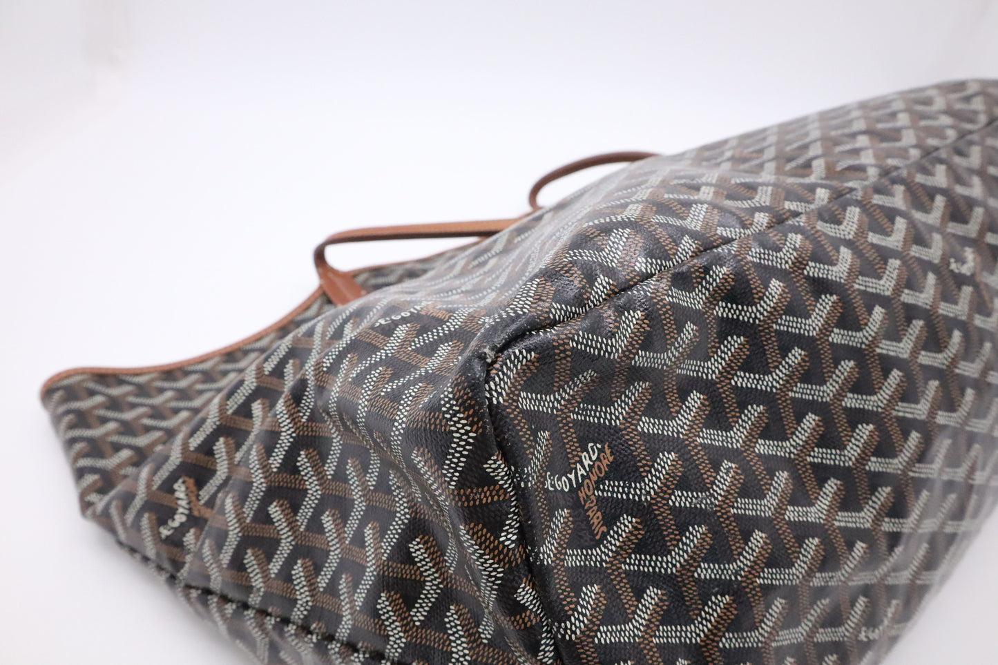 Goyard Saint Louis GM in Brown Goyardine Canvas