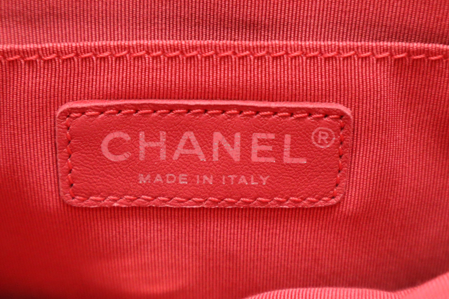 Chanel Urban Spirit Backpack in Red Mattelassé Leather