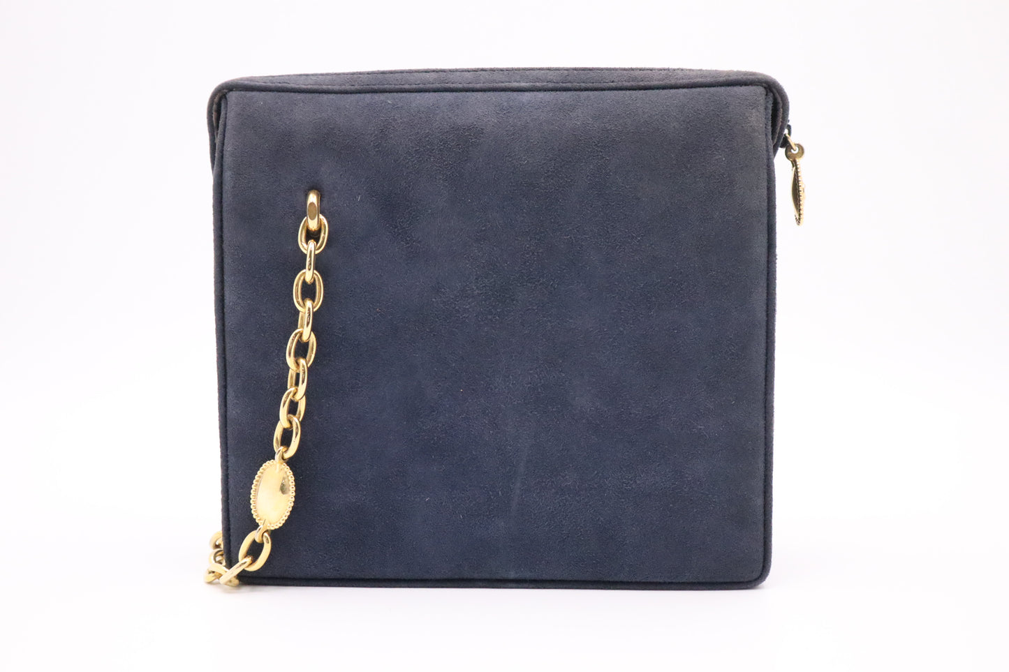 Dior Shoulder Bag in Blue Suede