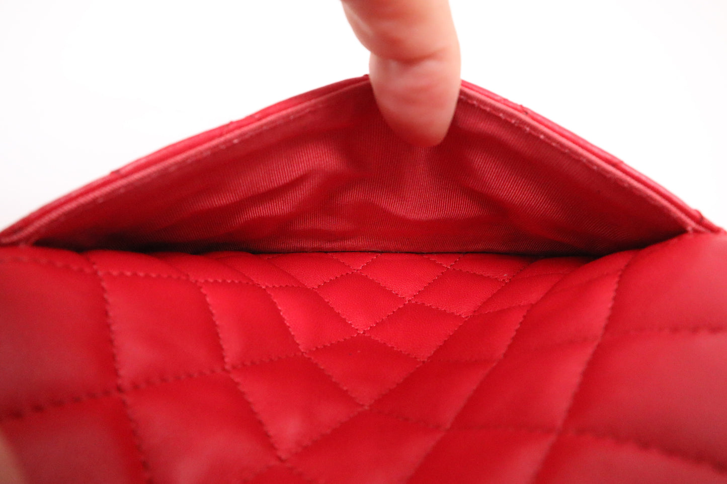 Chanel Urban Spirit Backpack in Red Mattelassé Leather