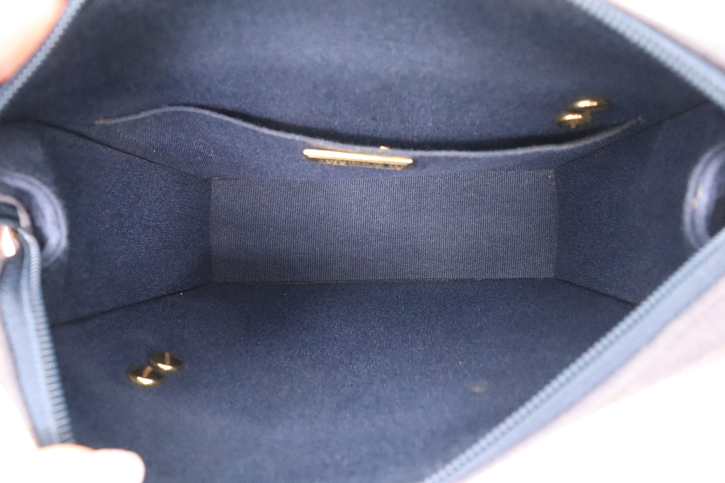 Dior Shoulder Bag in Blue Suede