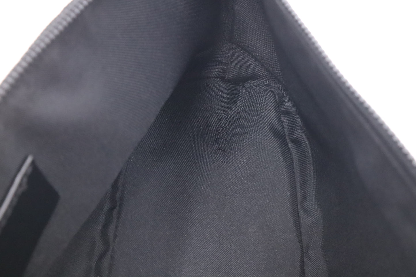 Gucci Boat Bag in Black Suede
