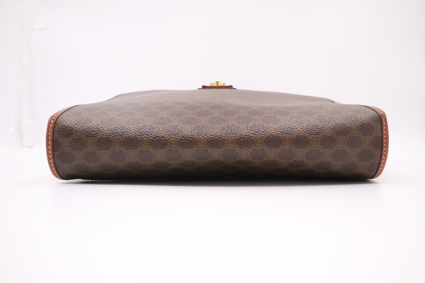 Celine Messenger Bag in Brown Macadam Canvas