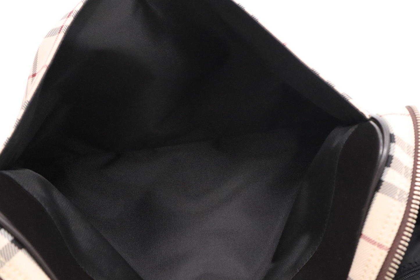 Burberry Business Bag in Beige Check Canvas