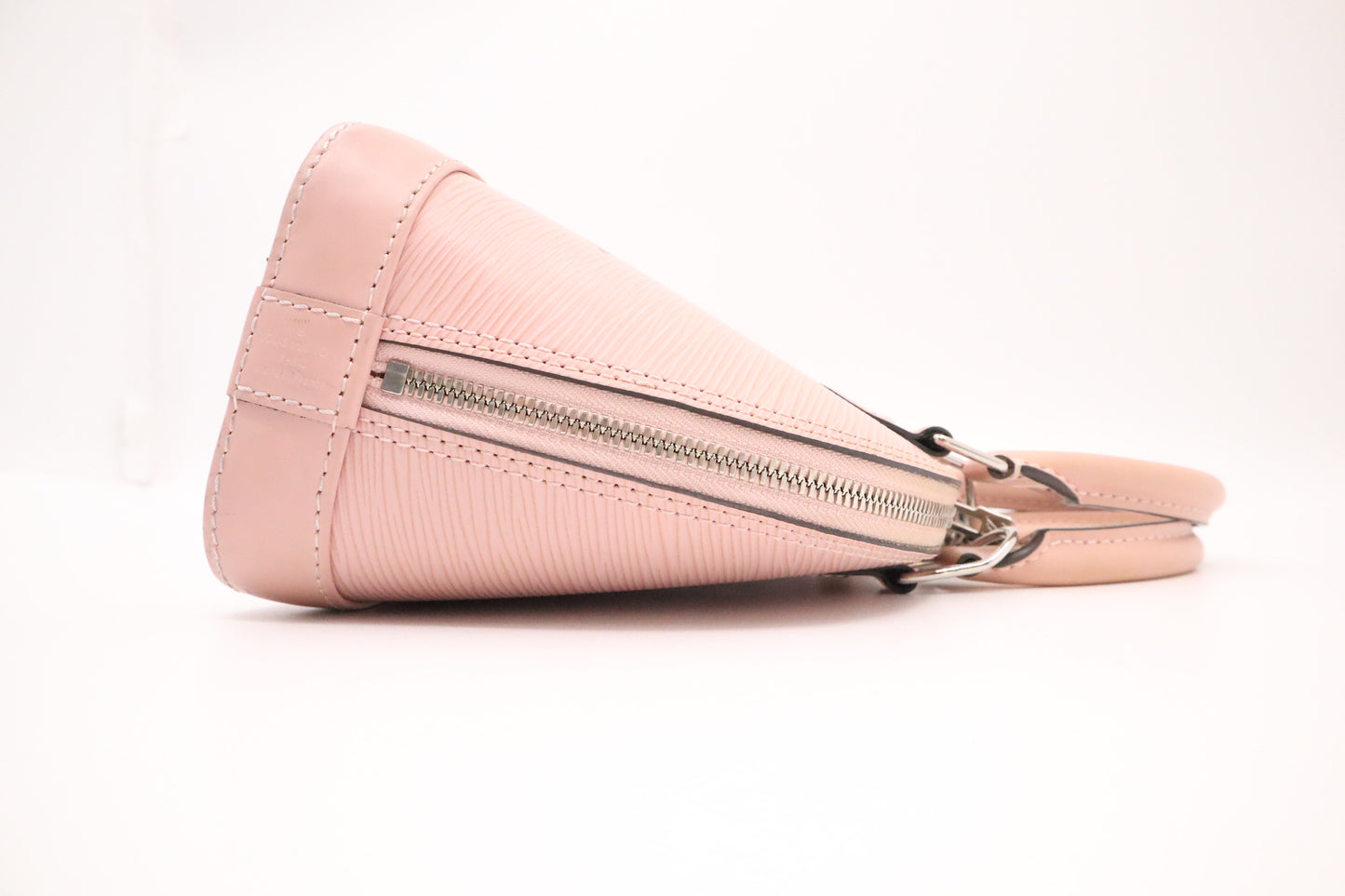 Louis Vuitton Alma BB in Pink Red & White Epi Leather