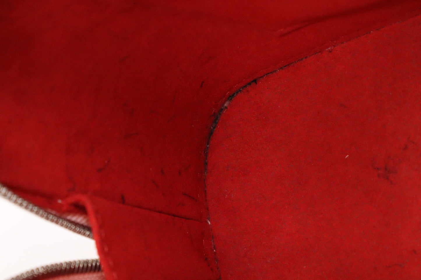 Louis Vuitton Alma BB in Pink Red & White Epi Leather