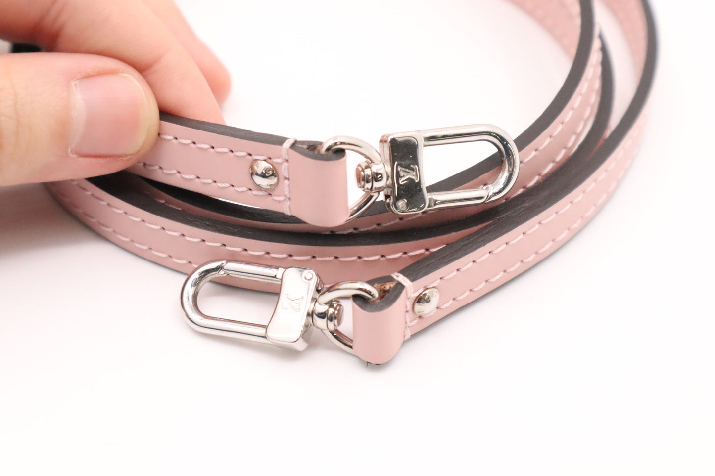 Louis Vuitton Alma BB in Pink Red & White Epi Leather