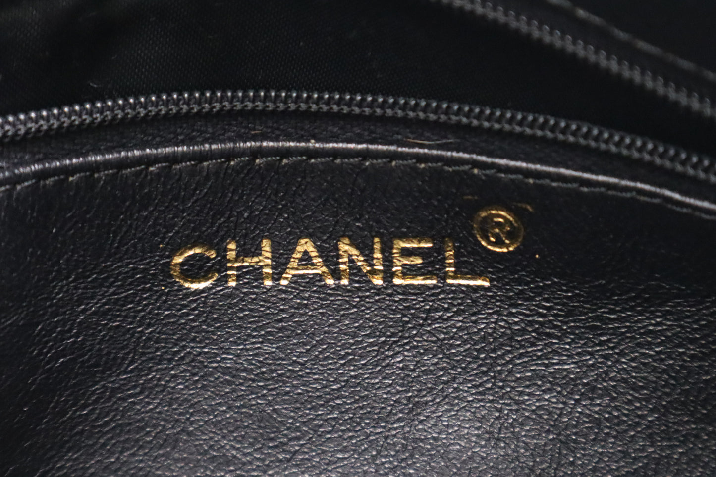 Chanel Shoulder Bag in Black Patent Leather