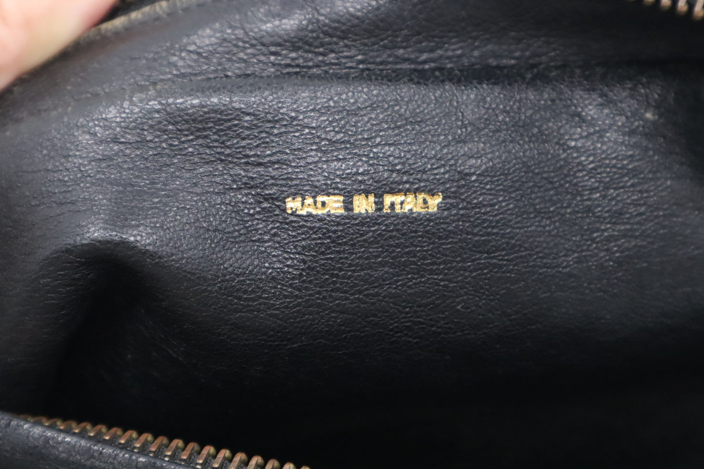 Chanel Camera Bag in Black Leather