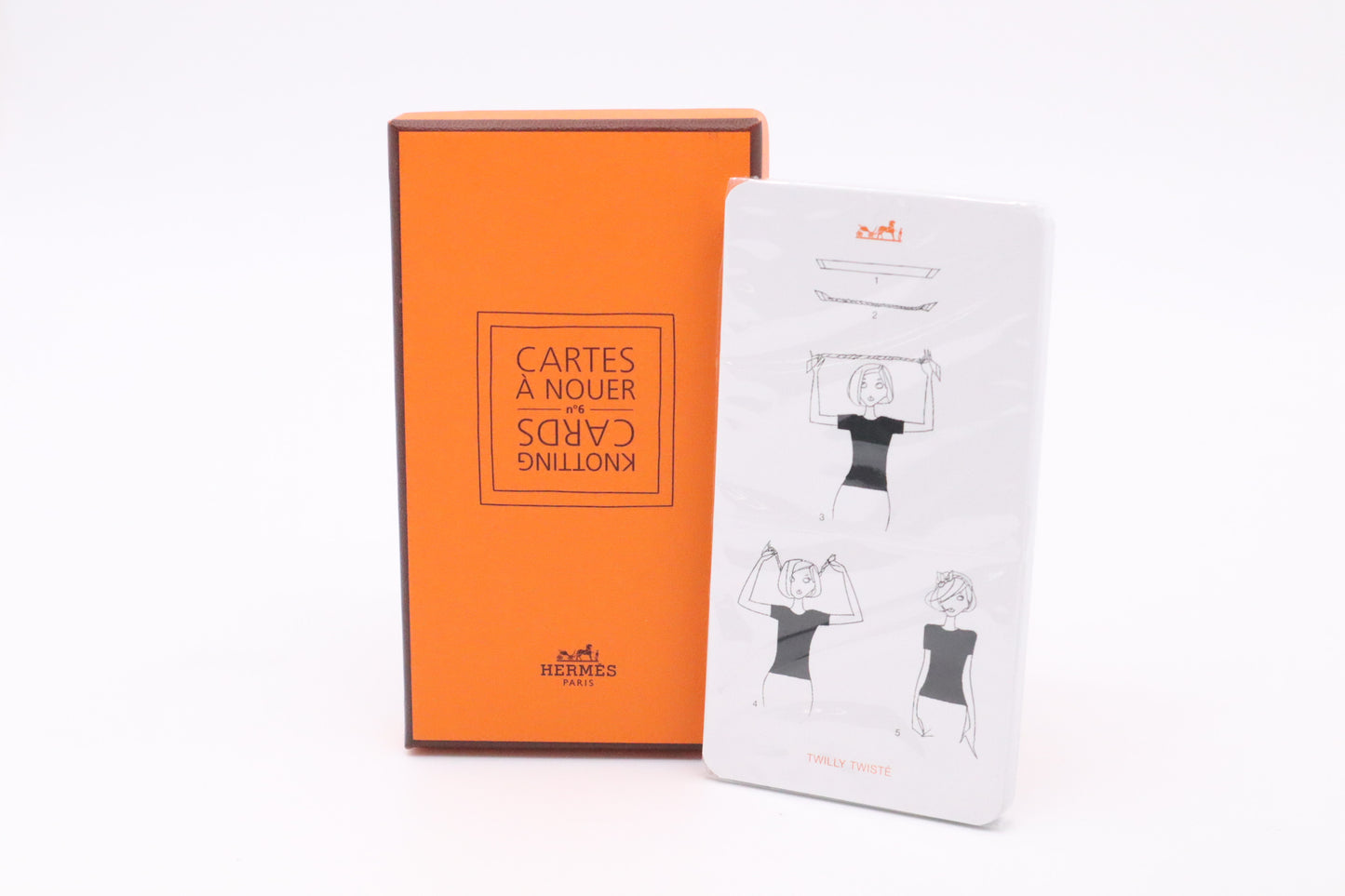 Hermes Scarf Knotting Cards