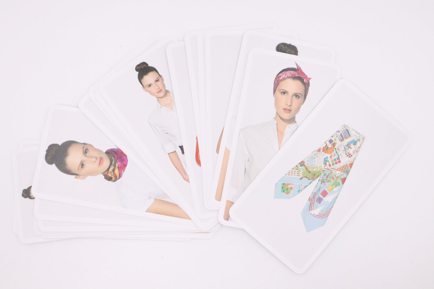 Hermes Scarf Knotting Cards