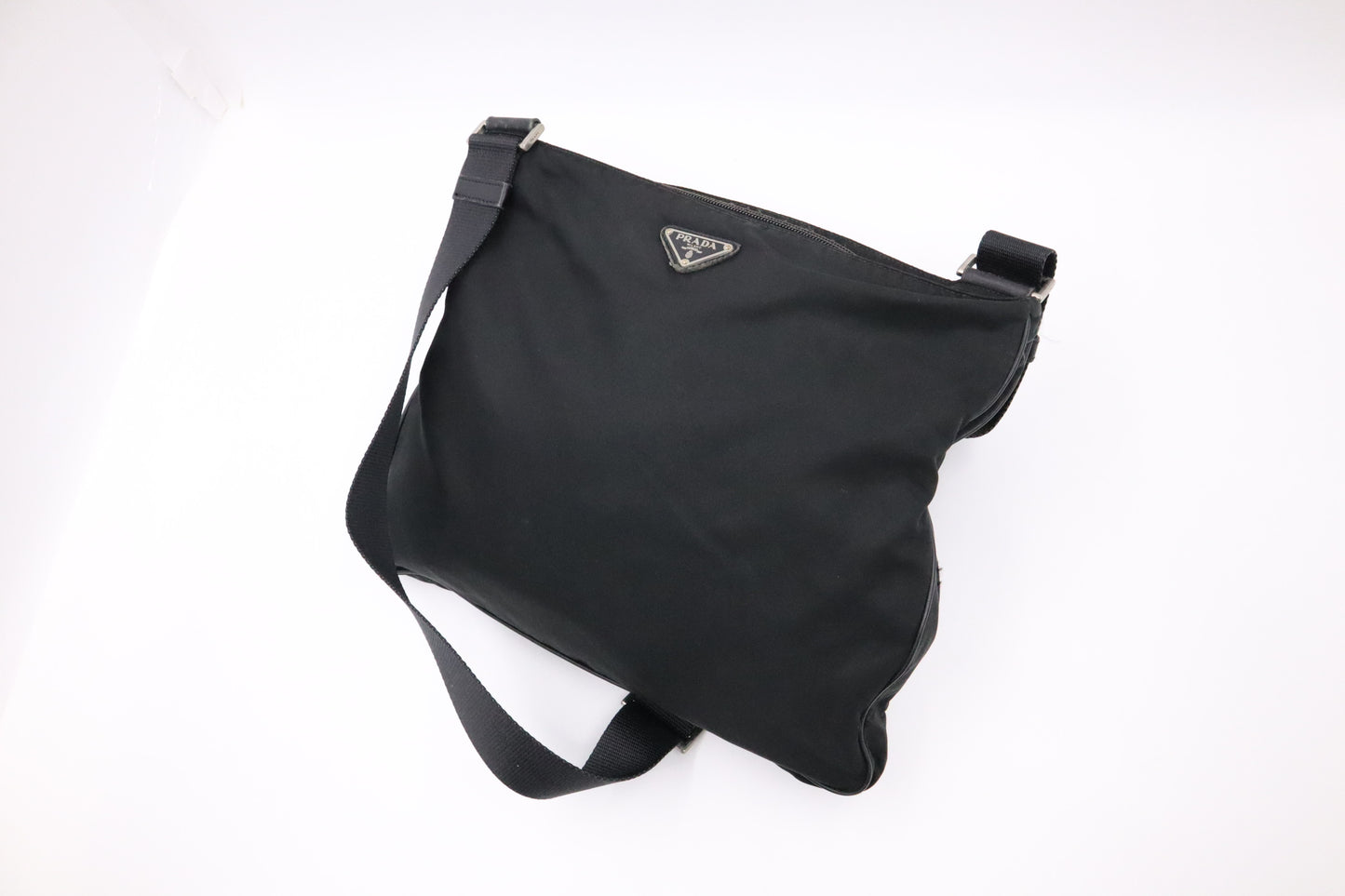 Prada Shoulder Bag in Green Nylon