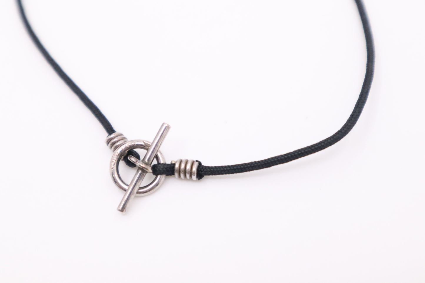 Hermes Necklace Ring in Sterling Silver