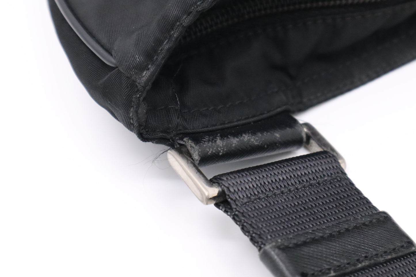Prada Shoulder Bag in Green Nylon