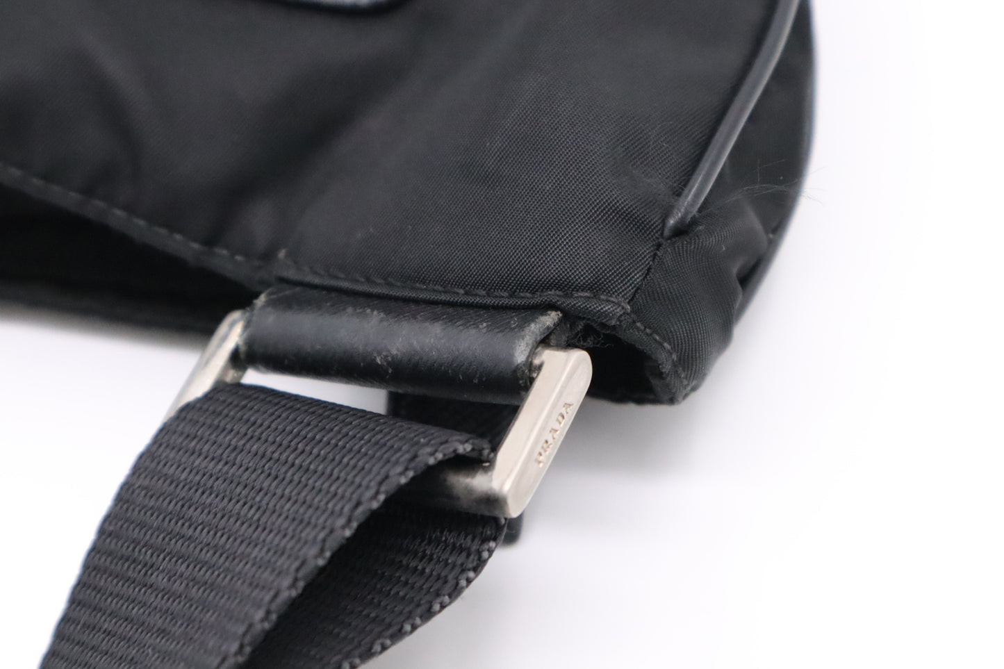 Prada Shoulder Bag in Green Nylon