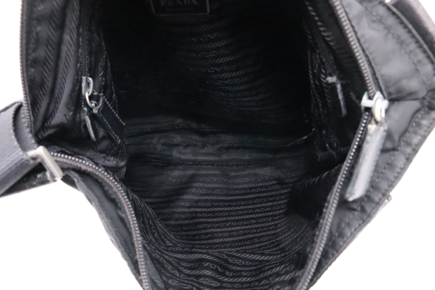 Prada Shoulder Bag in Green Nylon