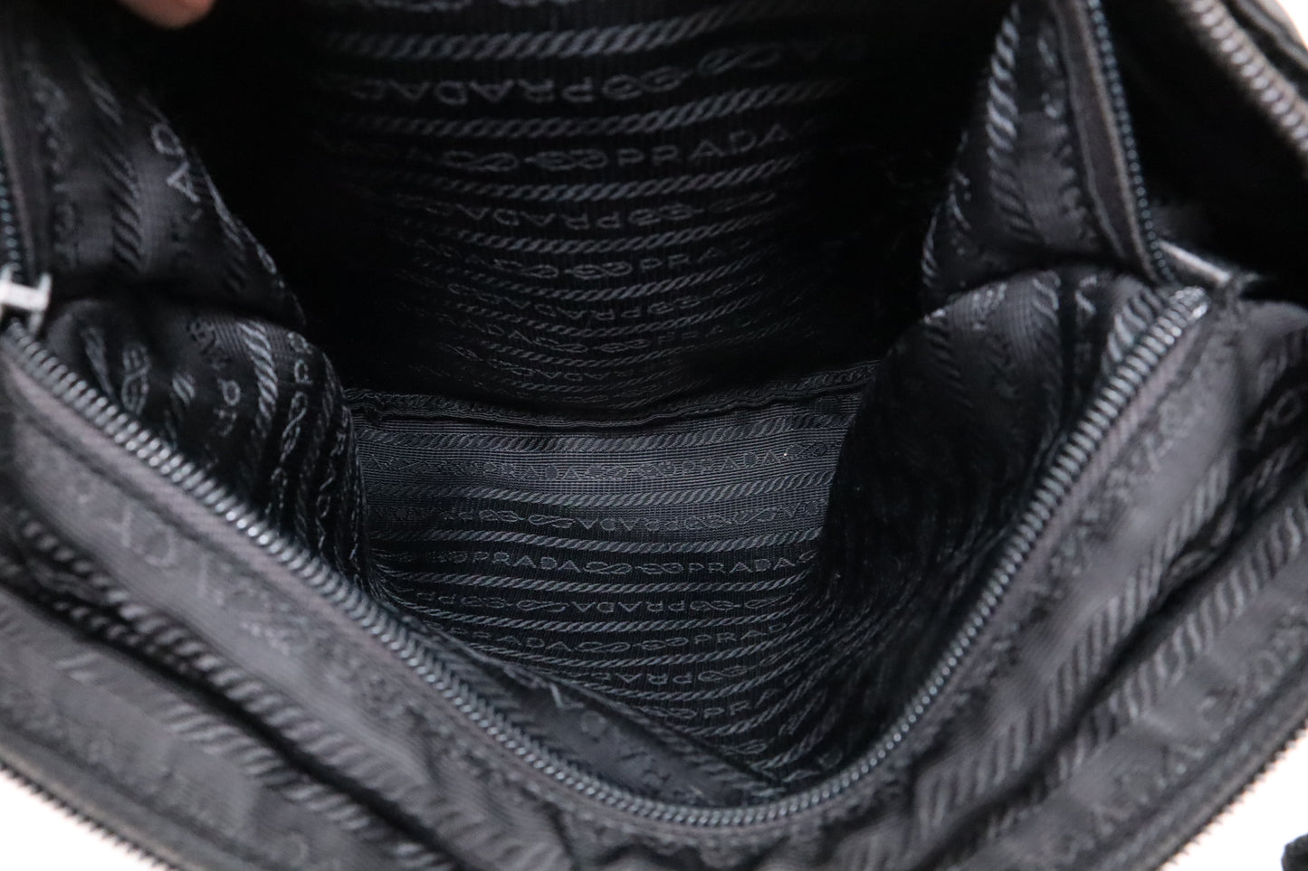 Prada Shoulder Bag in Green Nylon