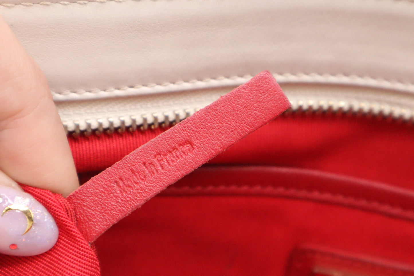 Louboutin Loubiposh Valentines Clutch in White Leather